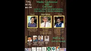 Media Conference | COVID-19: IMPACT ON INTERNATIONAL VISA, MEDICAL & TRAVEL INSURANCE || V4NEWS LIVE