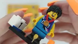 LEGO Unboxing Minifigure Series 25 | Paralympic Athlete | ASMR