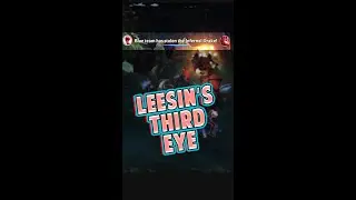 Lee Sin's Third Eye for Blind Dragon Steal #shorts #leagueoflegends #videogames #leesin