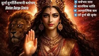 🔱 दुर्गा दुर्गार्तिशमनी स्तोत्रम् | Divine Durga Stotra | Cinematic AI Bhakti Video