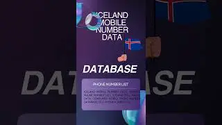 Iceland Mobile Number Data | B2B Database