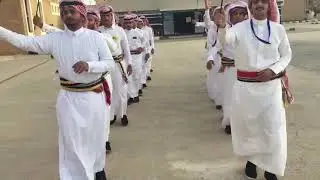 ثانوية الفهد بالحريضة ممثله ادارة التربية والتعليم بمحافظة رجال المع  في مهرجان الجنادريه بالرياض