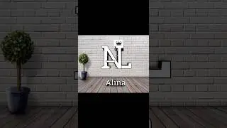 Name logo ✴️ Alina ✴️
