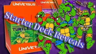 UniVersus: TMNT Starter Deck Reveal #universus #tmnt