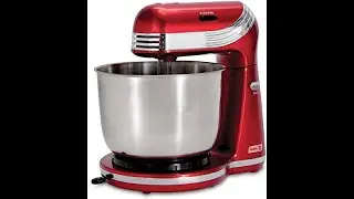 Review DASH Stand Mixer (Electric Mixer for Everyday Use): 6 Speed Stand Mixer  2021
