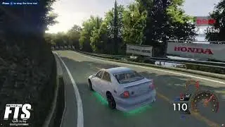 Toyota Altezza in Tsubaki Line Downhill - Fujiwara Tofu Shop FiveM