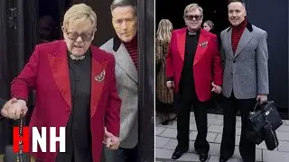 Elton John David Furnish Valentinos Paris Fashion Week01281 8