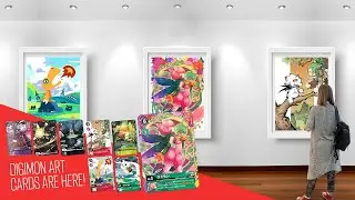 Special Digimon Art Cards are here! BRAND NEW ART CARDS!