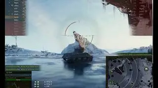 World of Tanks Glacier LOLL (jump from highest cliff)
