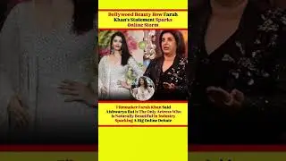Farah Khan Calls Aishwarya Rai 'Natural Beauty', Sparks MASSIVE Online Debate#new #bollywood#viral