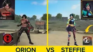 Steffie vs Orion who is best 🤔 || Boom girl ff || Free fire max || #boomgirlff #freefiremax