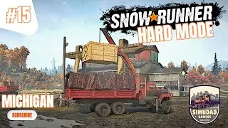 How I Doubled My Cash in One Muddy Episode! | Snowrunner Hard Mode Michigan #15