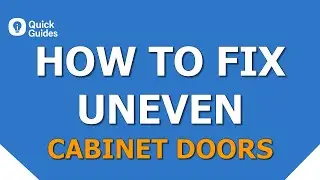 Fix Uneven Cabinet Doors in Minutes No Replacement Needed