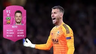FIFA 19 - FUTTIES WINNER SBC NETO (91) PLAYER REVIEW
