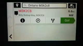 How to search a Canada postcode on Garmin DriveSmart 66 (works!)