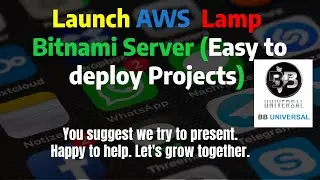 Launch AWS Lamp Bitnami Server | Easy to deploy Projects | Free Tier for 1 - year