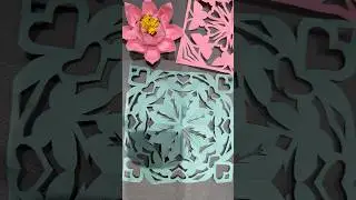 Make Beautiful Paper Cutting Art | DIY A4 Papercut Decor | Festival Craft Ideas  | Handmade Decor
