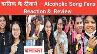 Vikram Vedha's Alcoholic Song Fans Reaction And Review . Fans Crazy For Hiritik Raushan #mustwatch
