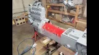 1942 Farmall H Memorial Restoration: Primer, Paint, Belt Pulley Drive, Brake Bands, & Shift Lever