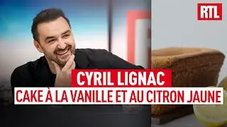 Cyril Lignac : le cake au citron jaune et &agrave; la vanille