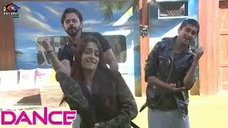 Bigg Boss 12 : Dipika Deepak And Sreesanth Shocking Dance On Wakeup Song | Day 103 | BB 12 |