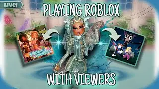 Play Roblox with me | DTI  Live #dresstoimpress #roblox #shorts