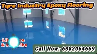 Tyre Industry Epoxy Flooring| Chennai| Madurai| Hosur| Bangalore| Hyderabad| Vijayawada| Vizag
