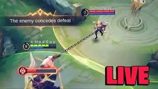 MadGuy LIVE With Franco!!! 5 man team match!!! #mobilelegends