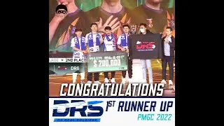 PMGC 2022 FINAL || S2G  CHAMPION || DRS 1ST RUNNERUP||ESPORTS GALLI||