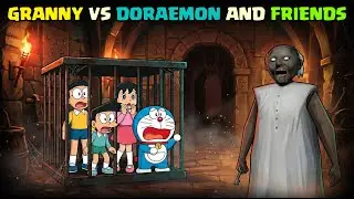 Granny VS doraemon and his friends I Granny door Escape I Granny vs Doraemon I #1
