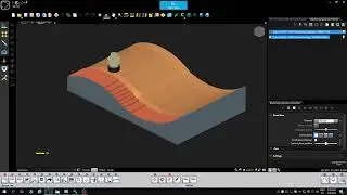 bSolid l bSout l Biesse l create surface from section l jk skills l pocketing l 3-axis finishing