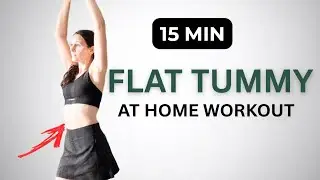 Flat Tummy At Home Workout | Loose belly fat