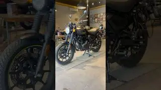New Royal Enfield Hunter 350 | new colours ￼| top model hunter350 black colour #Short #Viral #Bike ￼