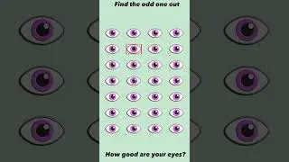 Find the odd one out - How fast can you find it #games  #gaming #shorts #puzzle