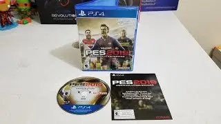 PES2019 PS4 EDICION STANDARD UNBOXING