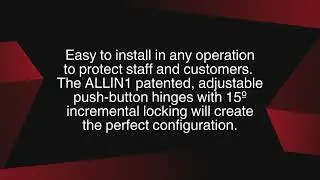 ALLIN ONE | ADM Sneezeguards - Portable Sneeze Guard | Sneeze Guard