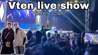 Vten live show in jaigaon || Vten in town guys ||