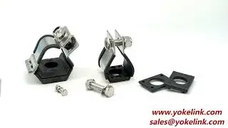 YOKELINK Stainless Steel Trefoil Cable Cleat