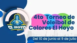 4to Torneo de Voleibol El HOYO IFT Final//Rosado vs verde//