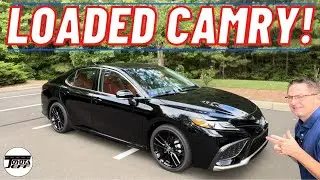 2022 Camry Hybrid XSE Review: Is Red Interior the Best Way to Go!