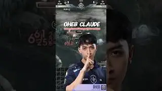 Oheb Destroyed Team Falcon vid fighter emb claude! #moba5v5english #moba5v5pippin #mobalegends5v5