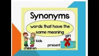 SYNONYM | PART 2 | DEGREE LEVEL | PLUS TWO LEVEL