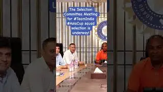 The Selection Committee Meeting for #TeamIndia #AsiaCup squad selection is underway! #techinhindi