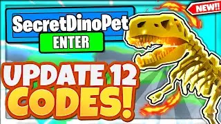12 NEW SECRET MYTHIC PET *DINO UPDATE* CODES In CLICKER SIMULATOR! Roblox Clicker Simulator Codes!