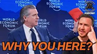 Newsom's DISASTROUS Trip to Davos Summit - Why Was He Even There?!