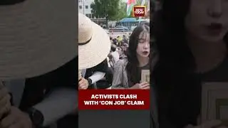 Seoul Activists Protest Climate Denial After Trump Calls Crisis a &lsquo;Con Job&rsquo; | #indiatoday
