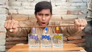 Capsule's VS Water || Capsule Change Shape And Colour || Big Experiment || By 