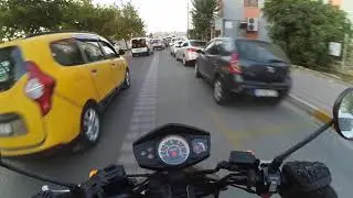 Yamaha BWS 125 Scooter POV Sürüş