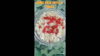 #curdrice #healthyrecipe Curd rice with a twist/south Indian recipes