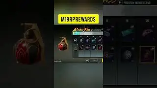 M19 Royal Pass 1 to 50 RP Rewards Pubg Mobile 🤩🤗#shorts #shortvideo #viral#pubgmobile